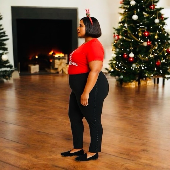 torrid Pants - Torrid Studded Black Pants 4X